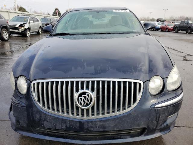 2G4WC582881198374 - 2008 BUICK LACROSSE CX BLUE photo 5