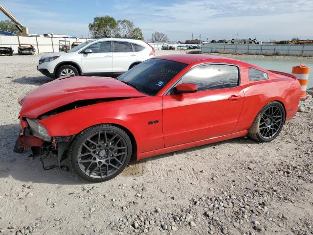 1ZVBP8CF9E5291446 - 2014 FORD MUSTANG GT RED photo 1