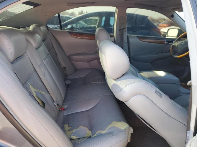 JTHBA30G355077409 - 2005 LEXUS ES 330 GRAY photo 10