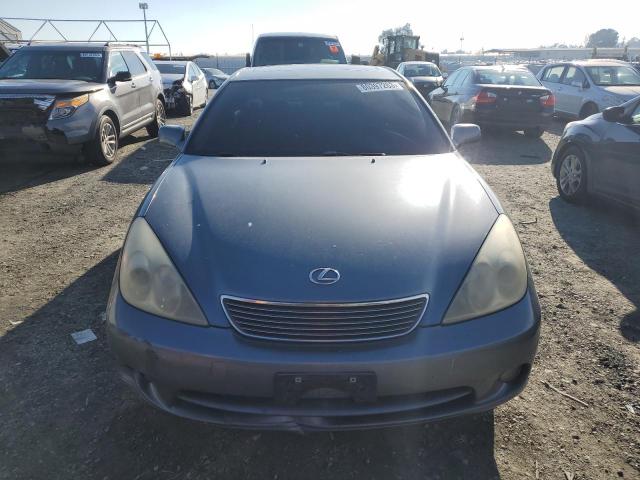 JTHBA30G355077409 - 2005 LEXUS ES 330 GRAY photo 5