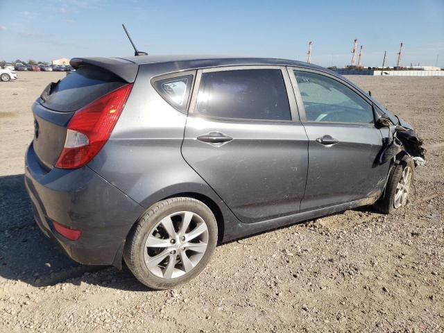 KMHCU5AEXDU074898 - 2013 HYUNDAI ACCENT GLS GRAY photo 3