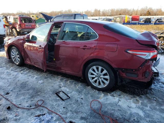 4T1B11HK6JU552836 - 2018 TOYOTA CAMRY L BURGUNDY photo 2