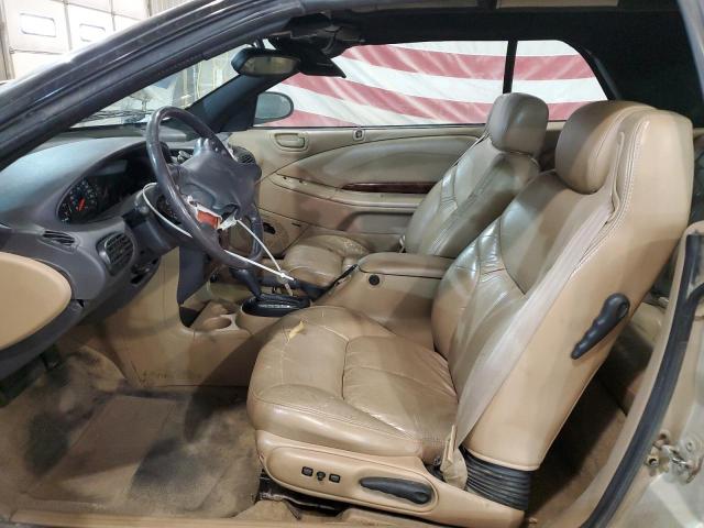 3C3EL55H1XT605140 - 1999 CHRYSLER SEBRING JXI GOLD photo 7