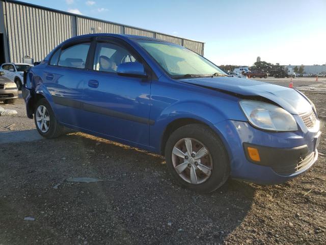 KNADE223596531630 - 2009 KIA RIO BASE BLUE photo 4