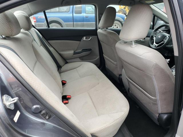 19XFB4F23DE202221 - 2013 HONDA CIVIC HYBRID GRAY photo 10