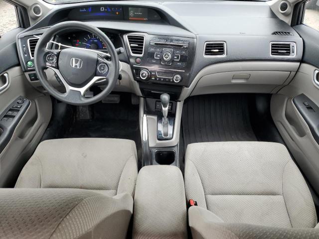 19XFB4F23DE202221 - 2013 HONDA CIVIC HYBRID GRAY photo 8