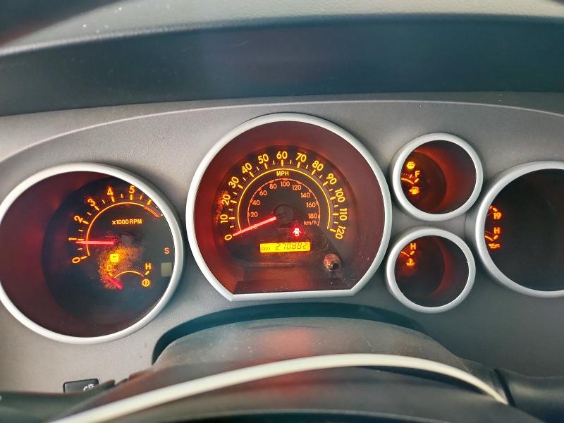 5TFUW5F13BX194532 - 2011 TOYOTA TUNDRA DOUBLE CAB SR5 GRAY photo 9