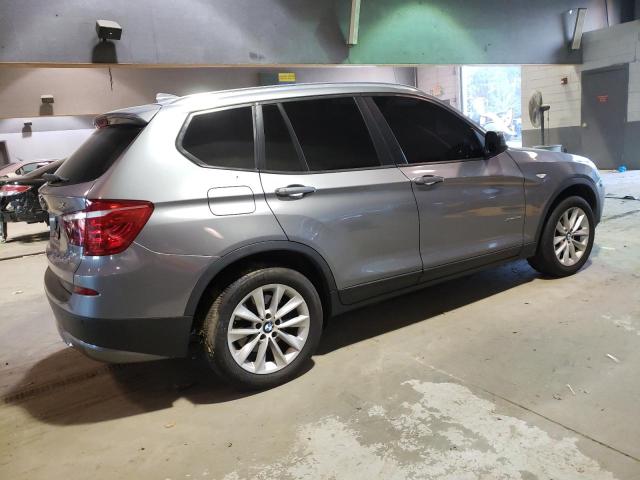 5UXWX9C55E0D39749 - 2014 BMW X3 XDRIVE28I SILVER photo 3