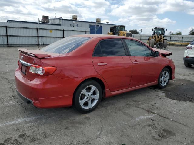 5YFBU4EE8DP219101 - 2013 TOYOTA COROLLA BASE Կարմիր լուսանկար 3