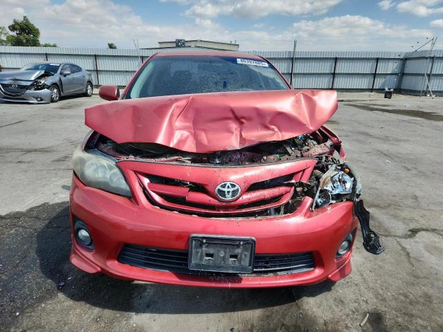 5YFBU4EE8DP219101 - 2013 TOYOTA COROLLA BASE Կարմիր լուսանկար 5