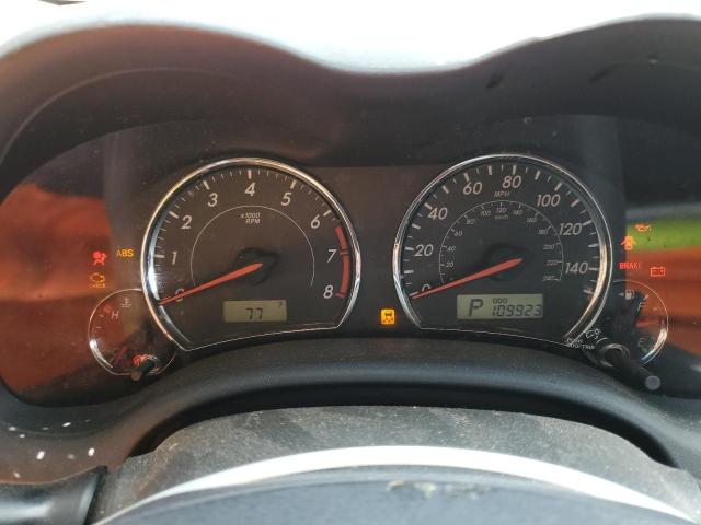 5YFBU4EE8DP219101 - 2013 TOYOTA COROLLA BASE Կարմիր լուսանկար 9