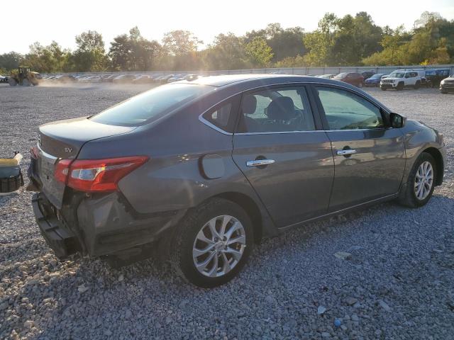 3N1AB7AP3KY303319 - 2019 NISSAN SENTRA S GRAY photo 3