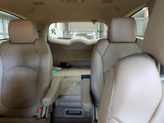 5GAKRBED2BJ307514 - 2011 BUICK ENCLAVE CXL 红色 照片 10