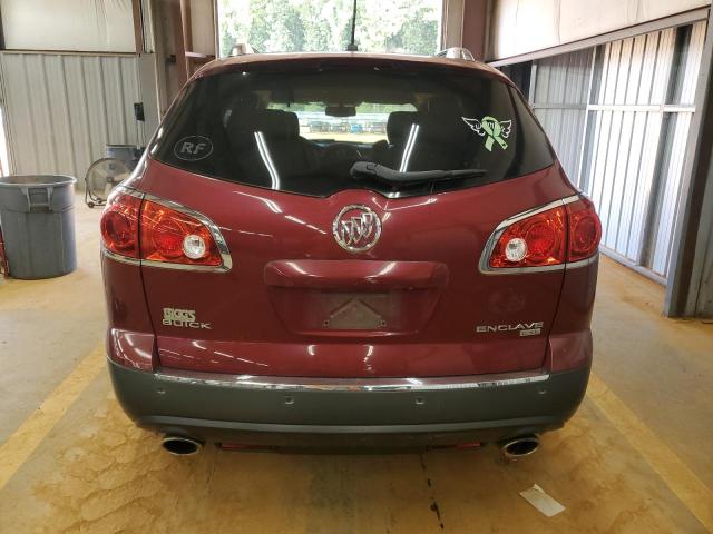 5GAKRBED2BJ307514 - 2011 BUICK ENCLAVE CXL 红色 照片 6