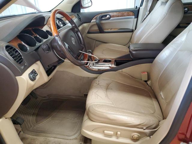 5GAKRBED2BJ307514 - 2011 BUICK ENCLAVE CXL 红色 照片 7