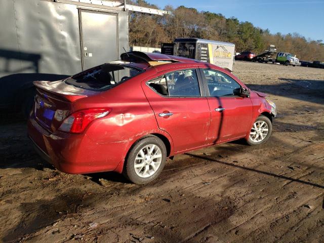 3N1CN7AP6KL803424 - 2019 NISSAN VERSA S BURGUNDY photo 3