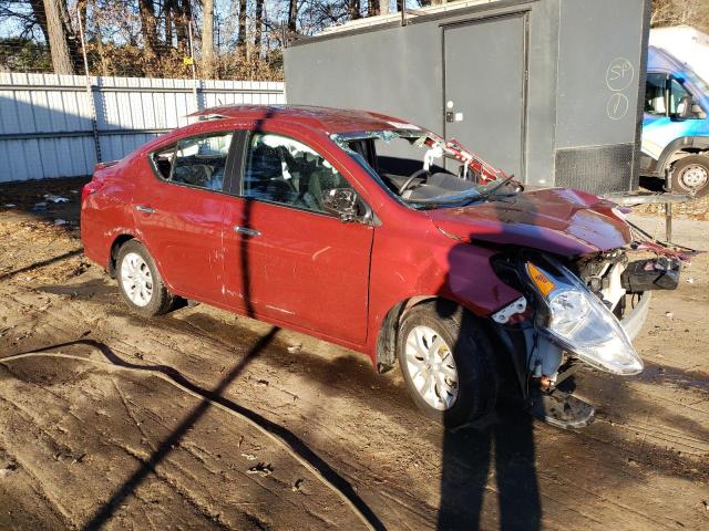 3N1CN7AP6KL803424 - 2019 NISSAN VERSA S BURGUNDY photo 4