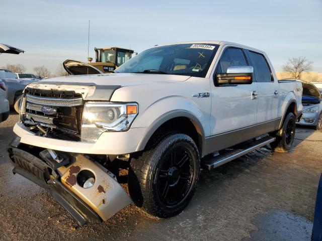 1FTFW1EFXDFB56268 - 2013 FORD F150 SUPERCREW TWO TONE photo 1
