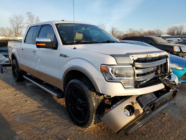 1FTFW1EFXDFB56268 - 2013 FORD F150 SUPERCREW TWO TONE photo 4