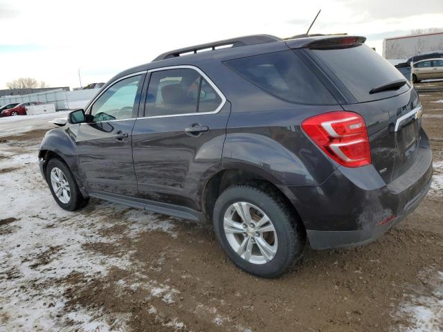 2GNFLFEK8G6237990 - 2016 CHEVROLET EQUINOX LT BLACK photo 2