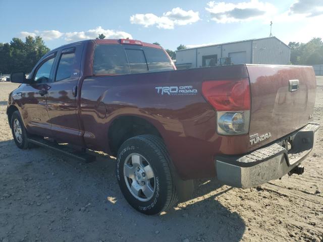 5TBBV54187S488317 - 2007 TOYOTA TUNDRA DOUBLE CAB SR5 MAROON photo 2