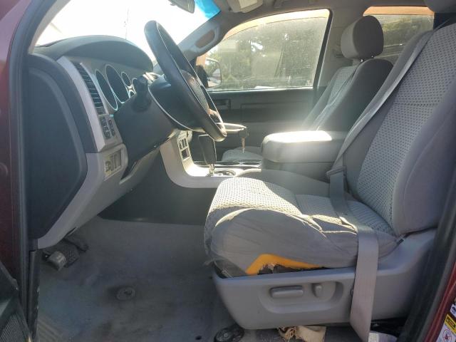 5TBBV54187S488317 - 2007 TOYOTA TUNDRA DOUBLE CAB SR5 MAROON photo 7