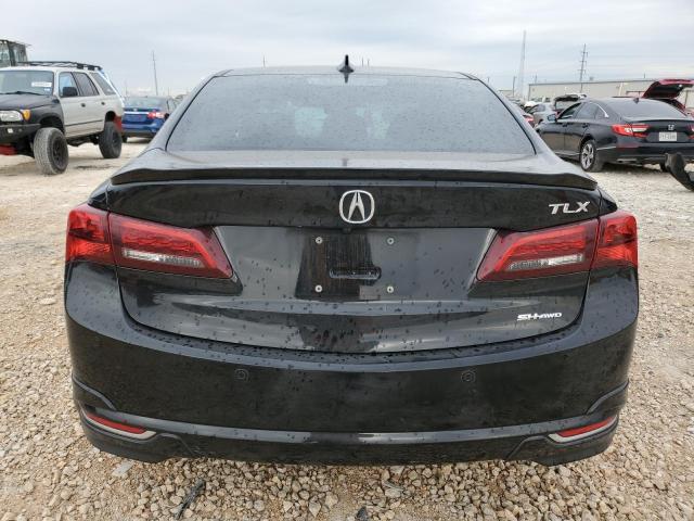 19UUB3F70HA000654 - 2017 ACURA TLX ADVANCE BLACK photo 6