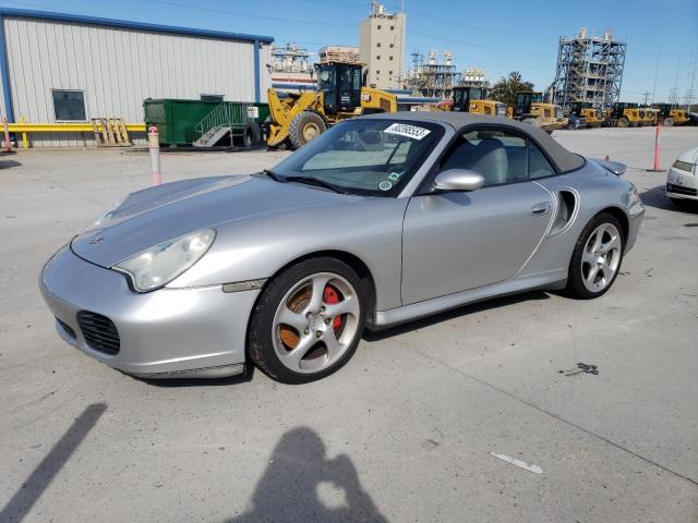 WP0CB29914S675452 - 2004 PORSCHE 911 TURBO CABRIOLET SILVER photo 1