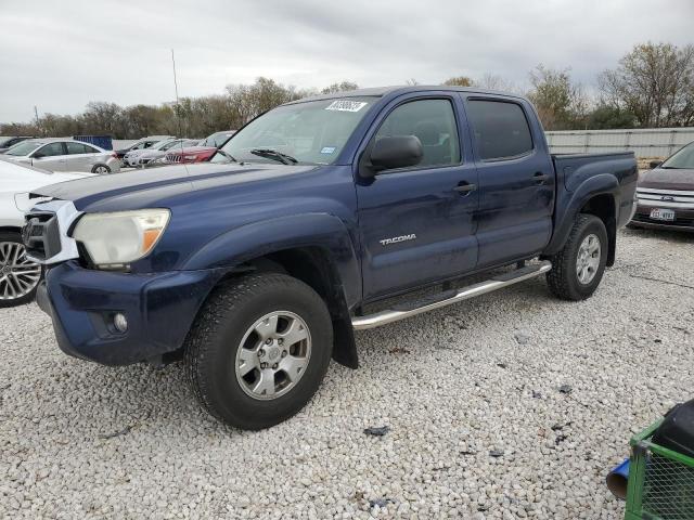 5TFJU4GN0DX039346 - 2013 TOYOTA TACOMA DOUBLE CAB PRERUNNER BLUE photo 1