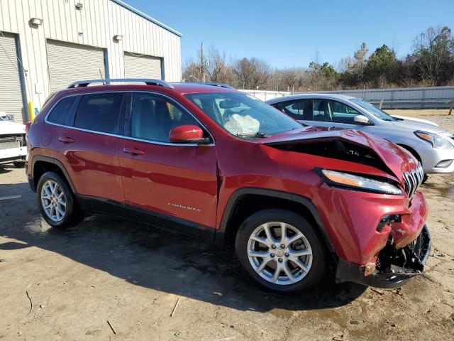 1C4PJLCB5HW534775 - 2017 JEEP CHEROKEE LATITUDE MAROON photo 4