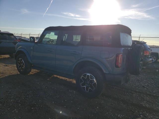 1FMDE5BH5MLA71679 - 2021 FORD BRONCO BASE BLUE photo 2