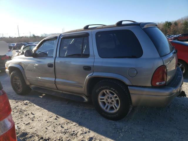 1B4HS28NX1F583469 - 2001 DODGE DURANGO SILVER photo 2