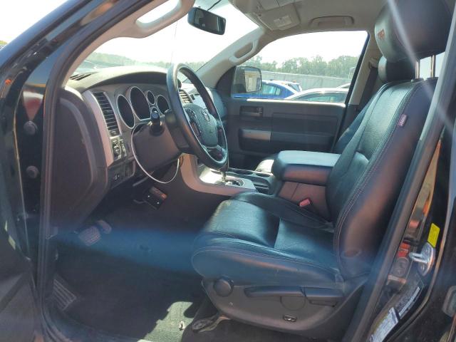 5TFUW5F13BX158615 - 2011 TOYOTA TUNDRA DOUBLE CAB SR5 BLACK photo 7
