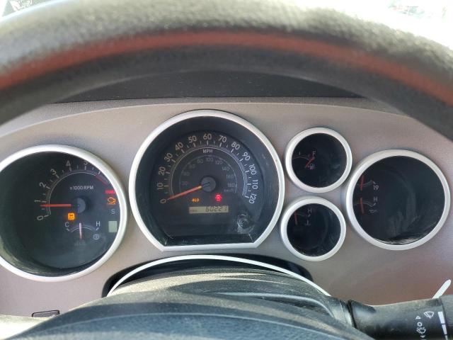 5TFUW5F13BX158615 - 2011 TOYOTA TUNDRA DOUBLE CAB SR5 BLACK photo 9