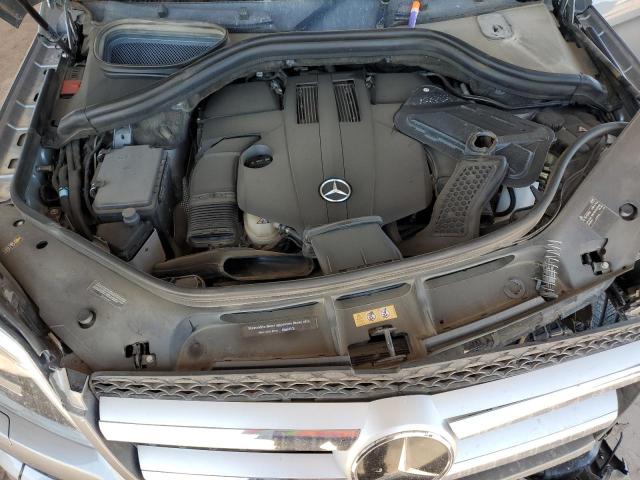 4JGDF6EEXFA445755 - 2015 MERCEDES-BENZ GL 450 4MATIC SILVER photo 12