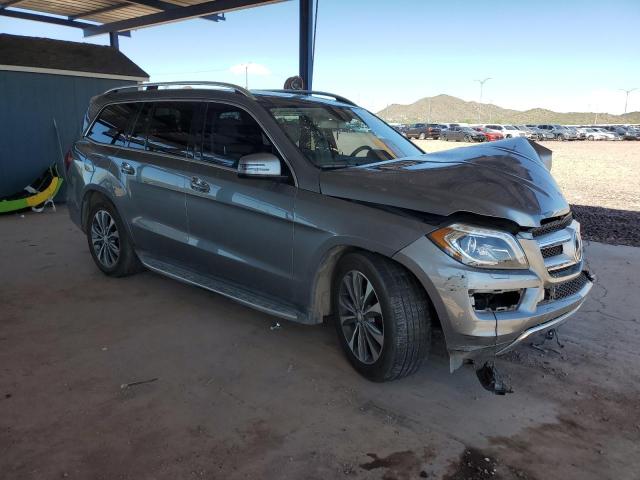 4JGDF6EEXFA445755 - 2015 MERCEDES-BENZ GL 450 4MATIC SILVER photo 4