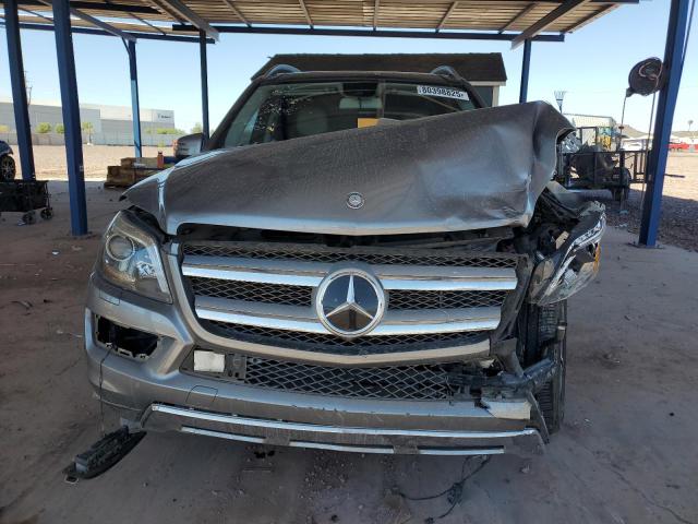 4JGDF6EEXFA445755 - 2015 MERCEDES-BENZ GL 450 4MATIC SILVER photo 5