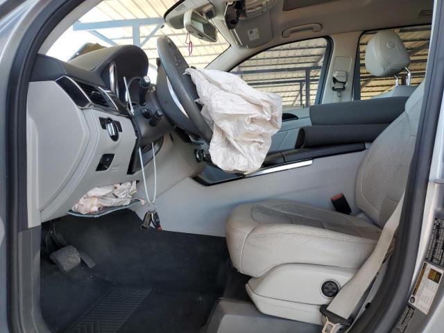 4JGDF6EEXFA445755 - 2015 MERCEDES-BENZ GL 450 4MATIC SILVER photo 7