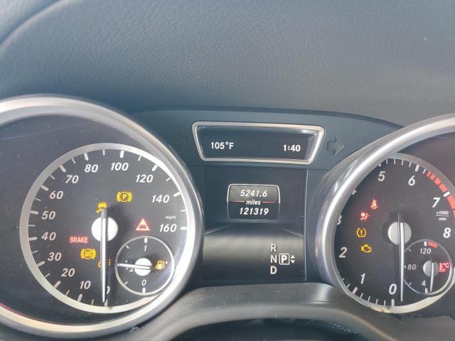 4JGDF6EEXFA445755 - 2015 MERCEDES-BENZ GL 450 4MATIC SILVER photo 9