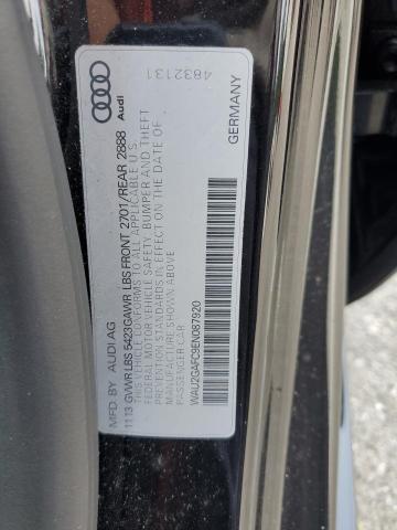 WAU2GAFC9EN087920 - 2014 AUDI A7 PRESTIGE BLACK photo 12