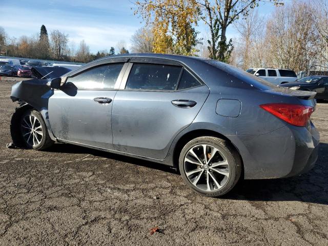 2T1BURHE3JC086641 - 2018 TOYOTA COROLLA L GRAY photo 2