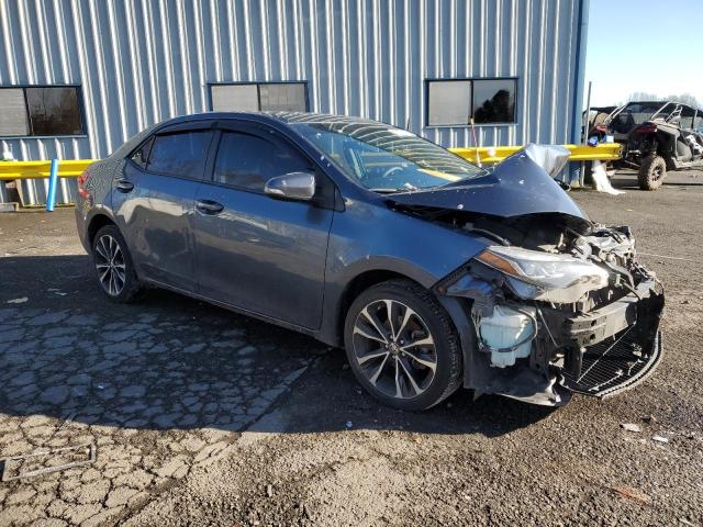 2T1BURHE3JC086641 - 2018 TOYOTA COROLLA L GRAY photo 4