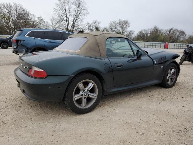 4USCN33422LM06131 - 2002 BMW Z3 2.5 GREEN photo 3