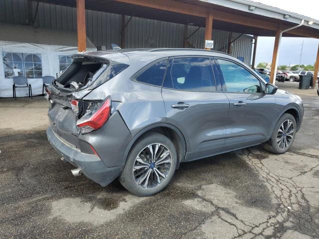 1FMCU9H93NUB37289 - 2022 FORD ESCAPE SEL GRAY photo 3