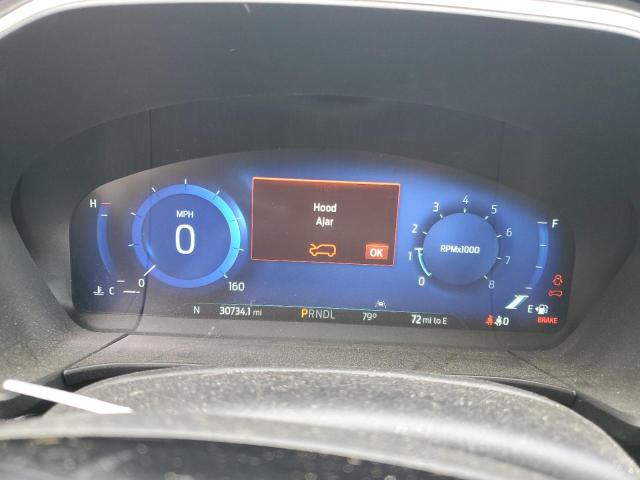 1FMCU9H93NUB37289 - 2022 FORD ESCAPE SEL GRAY photo 9