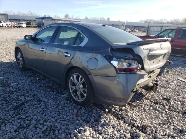 1N4AA5AP7EC469995 - 2014 NISSAN MAXIMA S GRAY photo 2