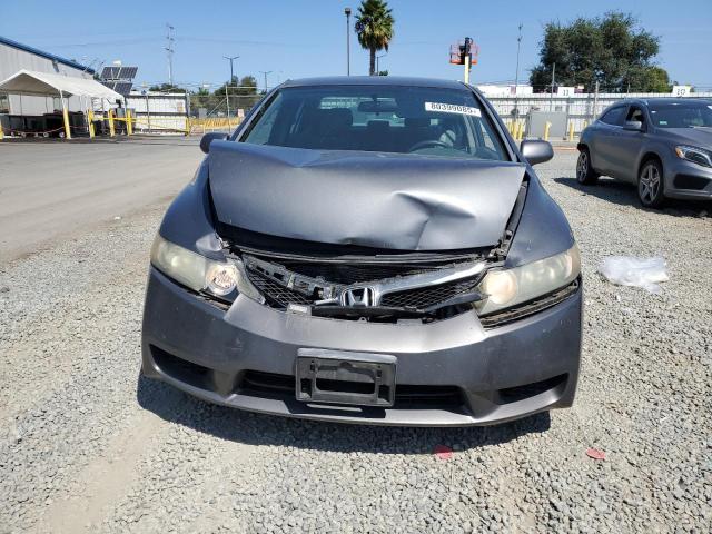 2HGFA1F5XBH527737 - 2011 HONDA CIVIC LX GRAY photo 5
