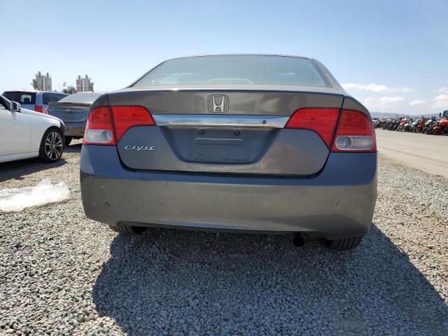 2HGFA1F5XBH527737 - 2011 HONDA CIVIC LX GRAY photo 6