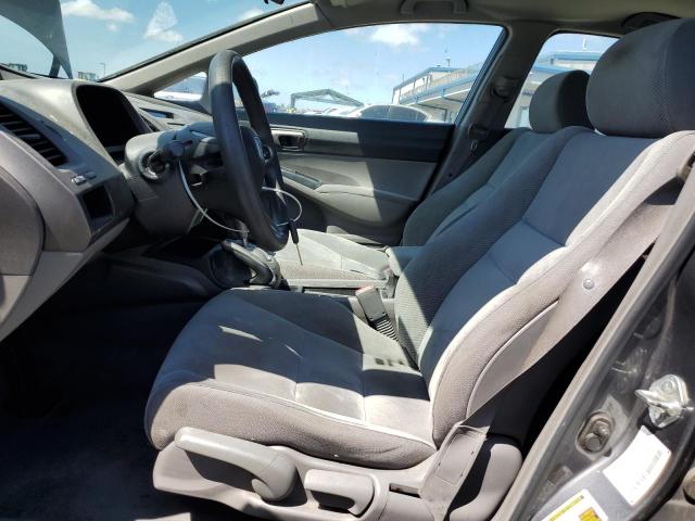 2HGFA1F5XBH527737 - 2011 HONDA CIVIC LX GRAY photo 7