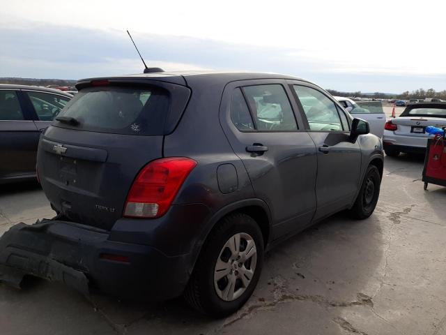 3GNCJKSB6GL264770 - 2016 CHEVROLET TRAX LS GRAY photo 3